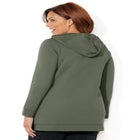 Cloud Knit French Terry Classic Hoodie Tunic image number null