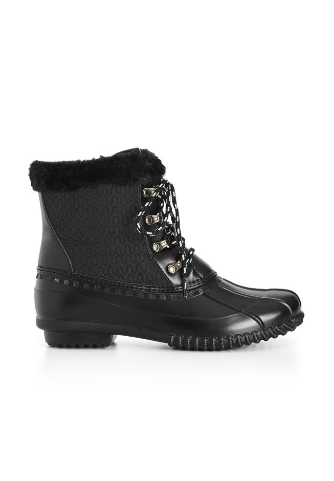 Ariah Cold Faux Fur Ankle Weather Boot image number 1