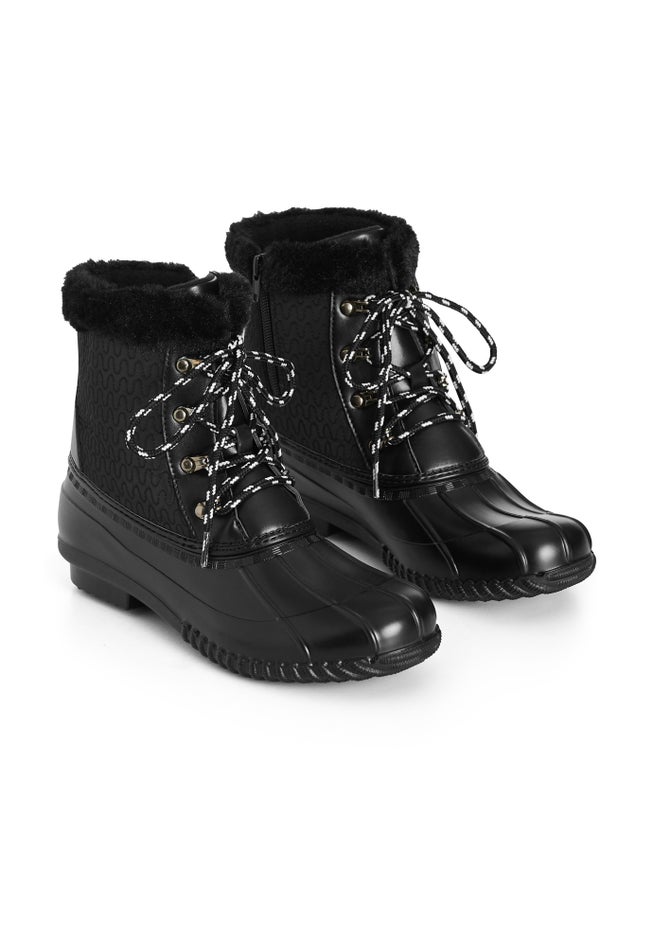 Ariah Cold Faux Fur Ankle Weather Boot image number 5