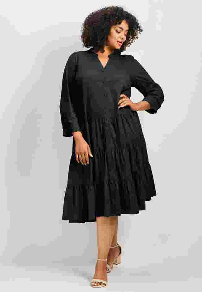 Avery Cotton Poplin Button Dress image number 0