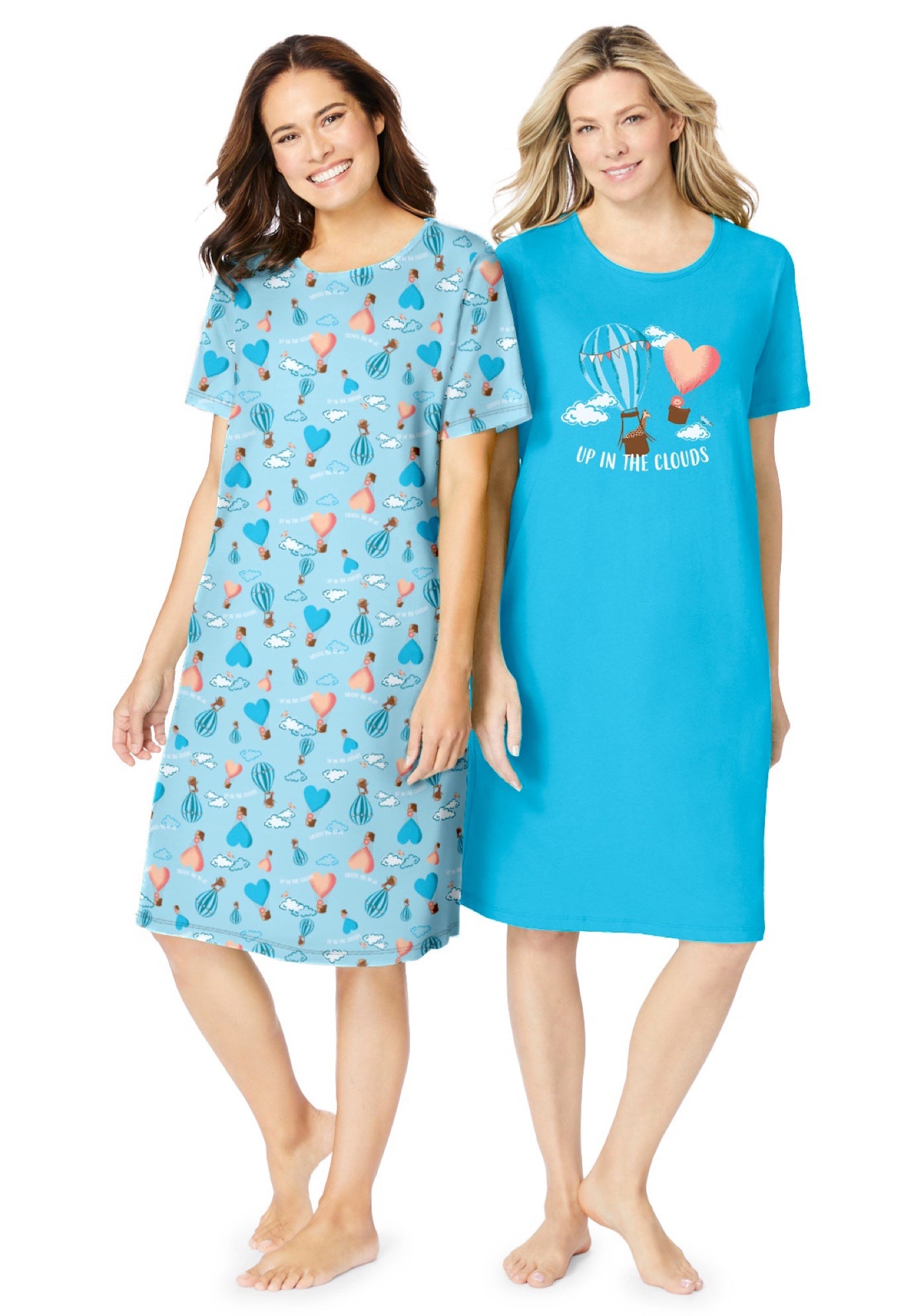 2-Pack Short-Sleeve Sleepshirt image number 3