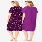 2-Pack Short-Sleeve Sleepshirt image number null