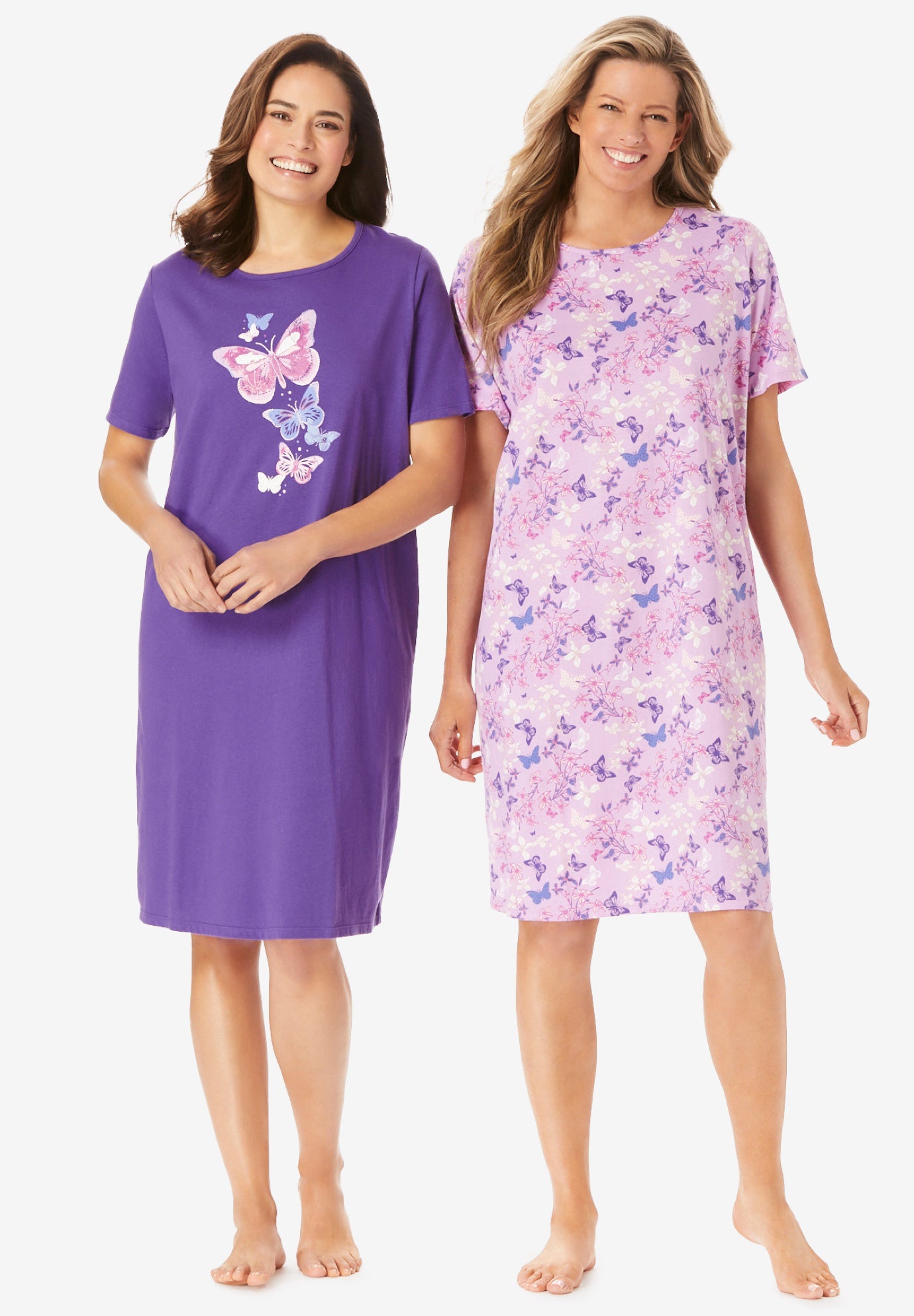 2-Pack Short-Sleeve Sleepshirt image number 0