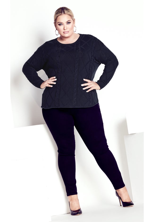 Carina Cable Sweater image number null