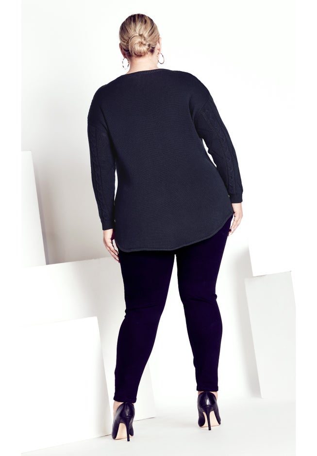 Carina Cable Sweater image number null