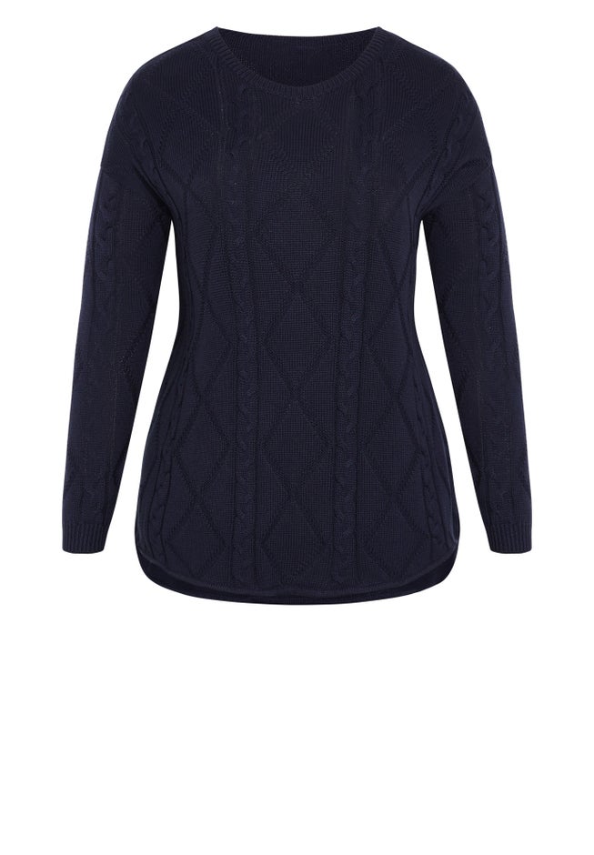 Carina Cable Sweater image number null