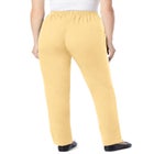 7-Day Straight-Leg Elastic-Waist Cotton Denim Pant image number null