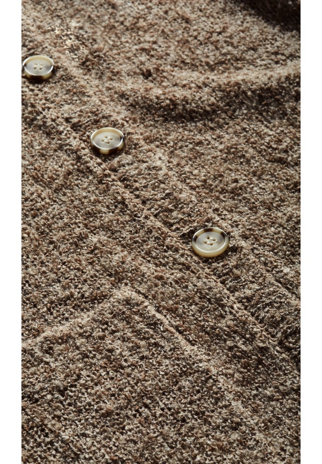 Amber Boucle Cardigan image number 6