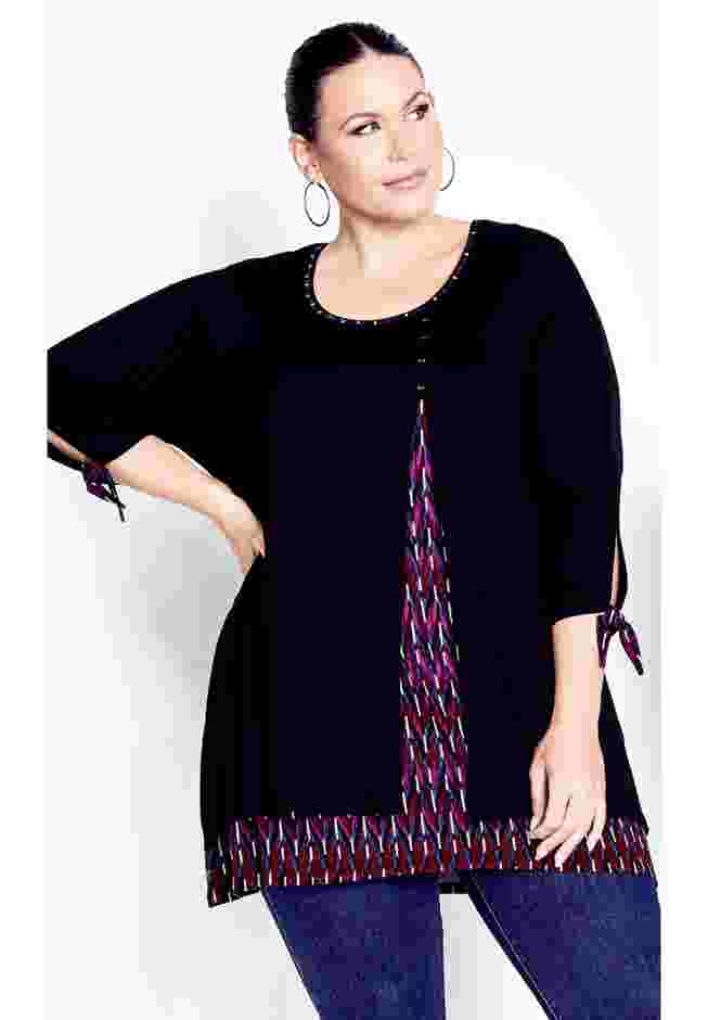 Alena Print Tunic image number 0