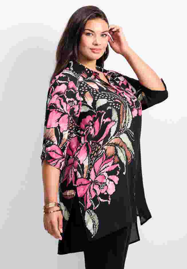 Rita Placement Print Blouse image number 2