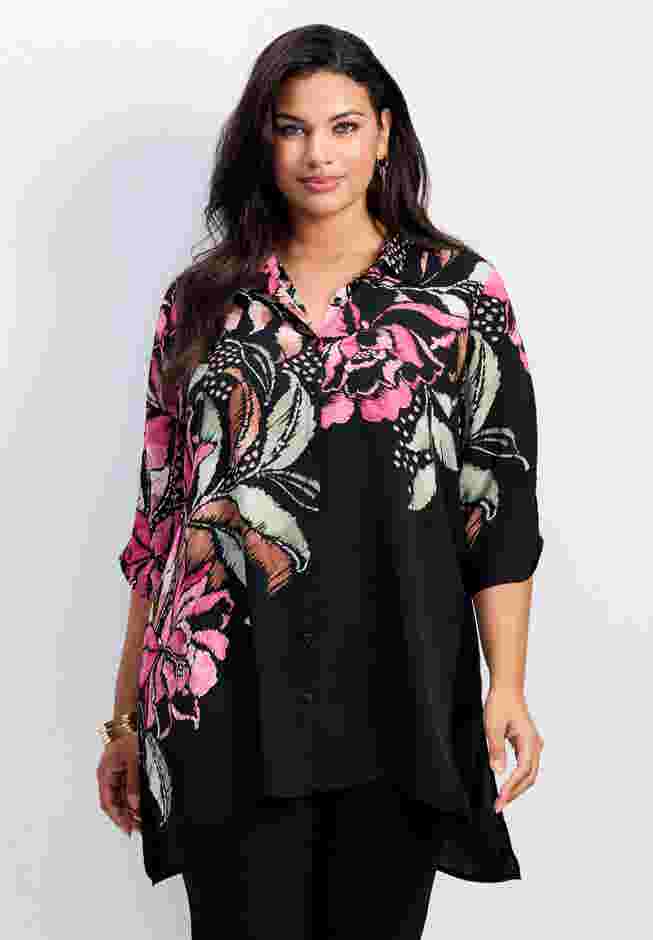 Rita Placement Print Blouse image number 0