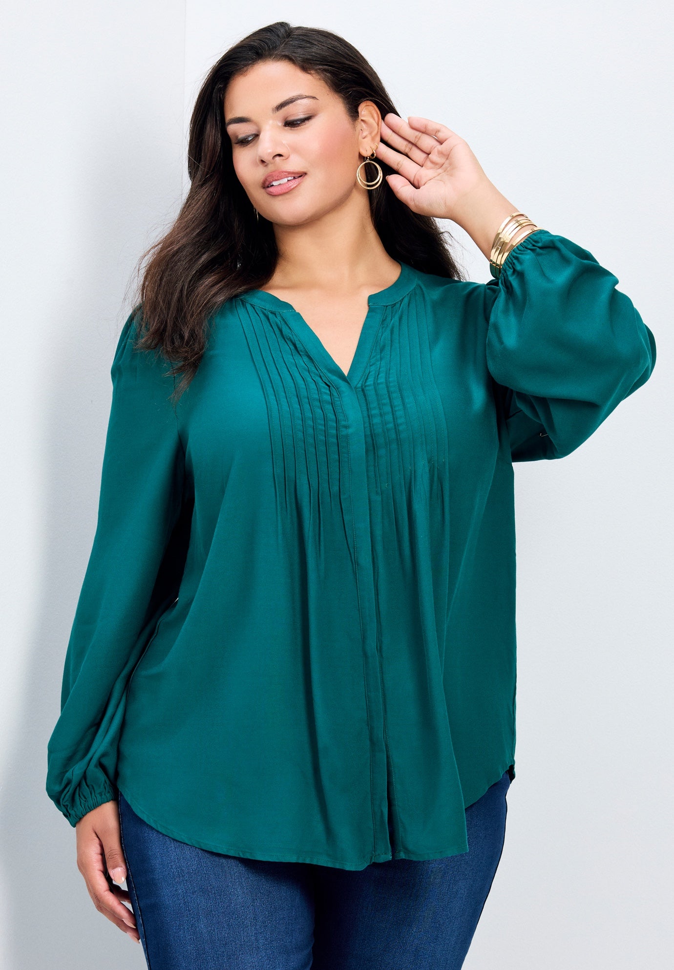 Olivia Pintuck Shirt image number 0