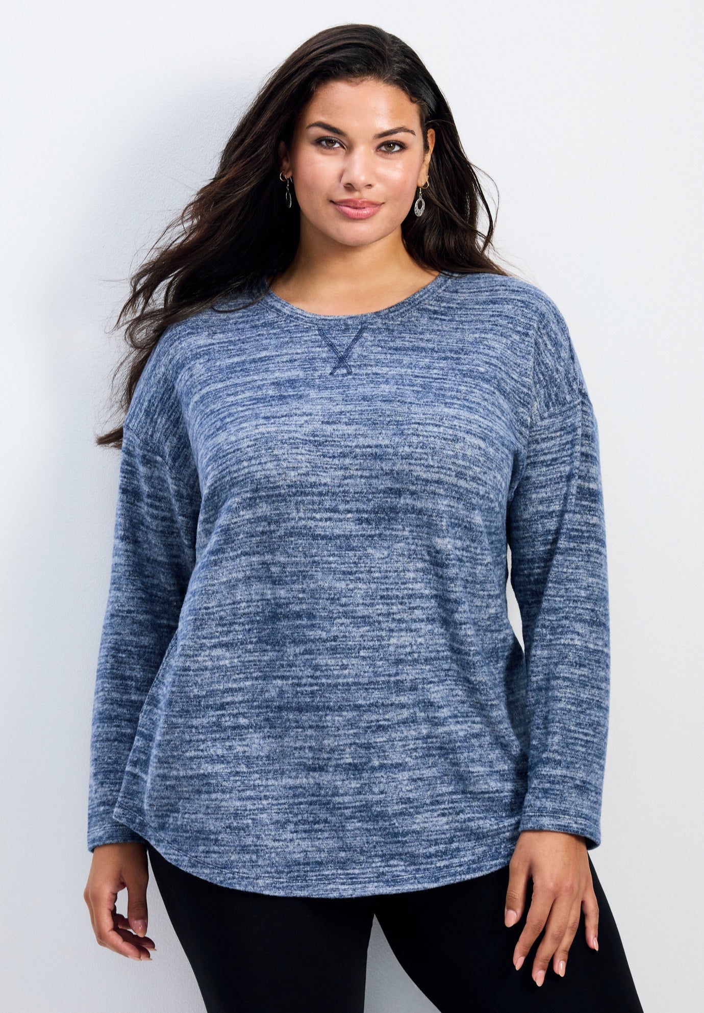 Rayna Hacci Drop Shoulder Top image number 0