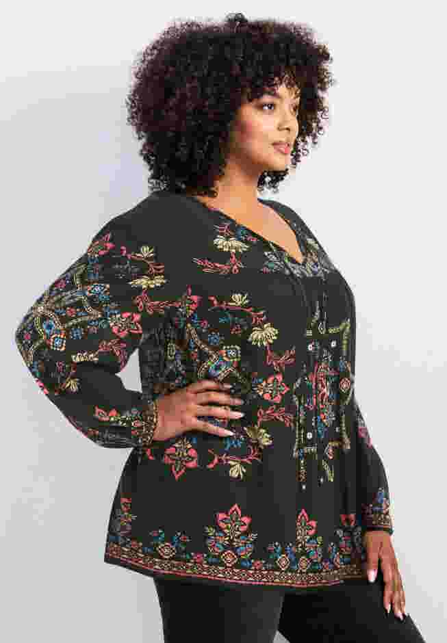 Suli Bell Sleeve Top image number 2