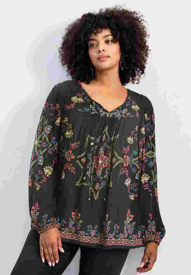 Suli Bell Sleeve Top image number 0