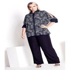 Presley Print Shirt image number null