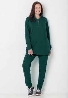 2-piece fleece sweatshirt set