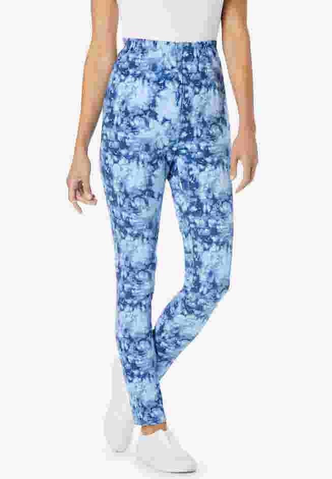 Stretch Cotton Printed Legging image number 1