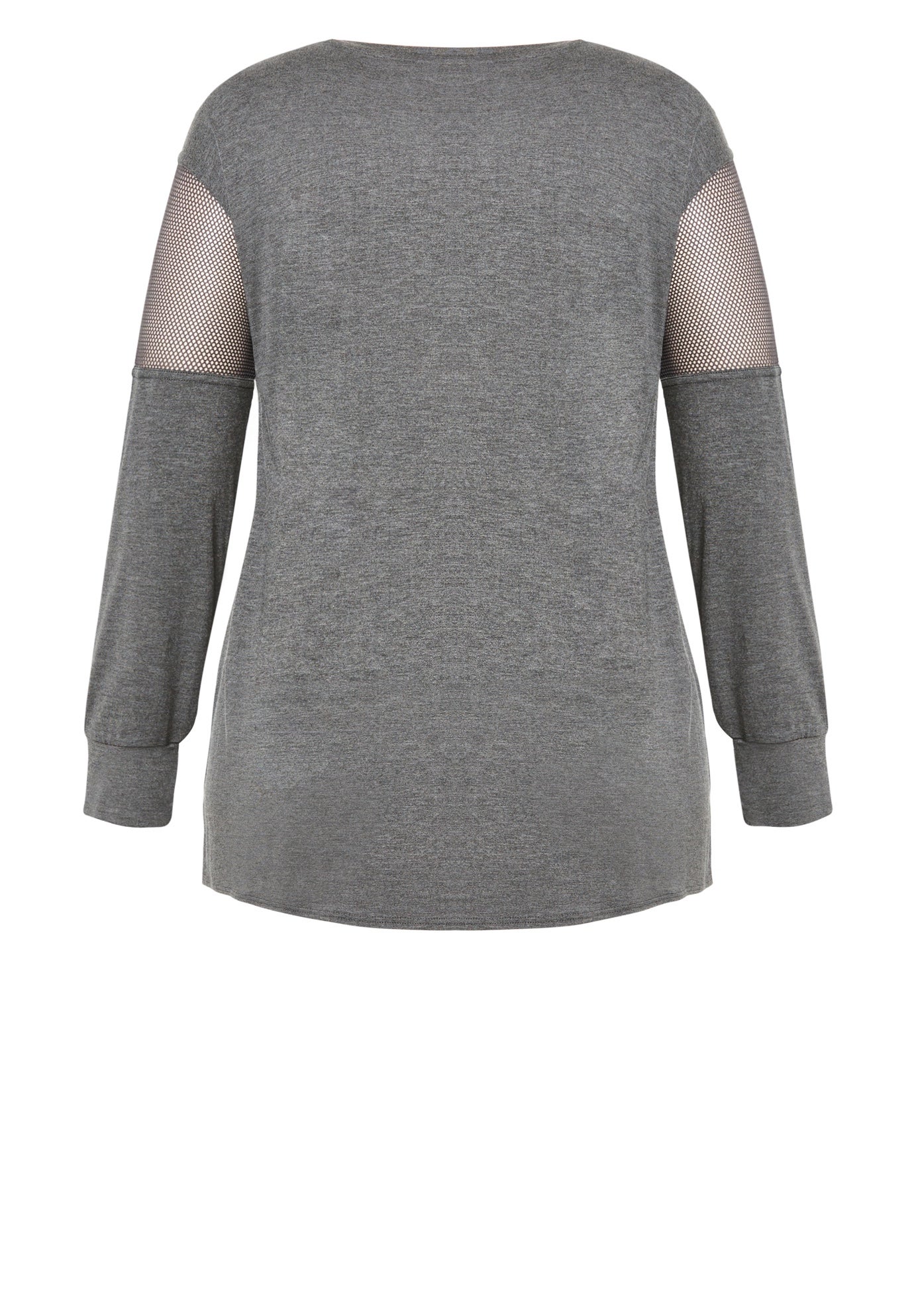 Mesh Sleeve Top image number 5