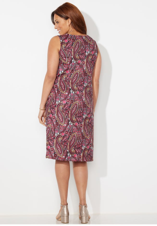 Soft Knit Jacket Dress image number 4