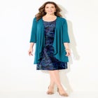 Soft Knit Jacket Dress image number null