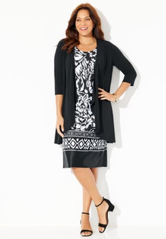 Plus Size Jacket Dresses | OneStopPlus Plus Size Jacket Dresses | OneStopPlus