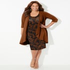 Soft Knit Jacket Dress image number 0