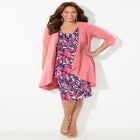 Soft Knit Jacket Dress image number null