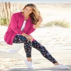 Zip Front Tunic Hoodie Jacket image number null