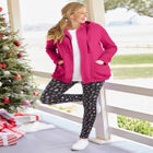 Zip Front Tunic Hoodie Jacket image number null