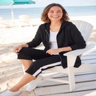 Zip Front Tunic Hoodie Jacket image number null