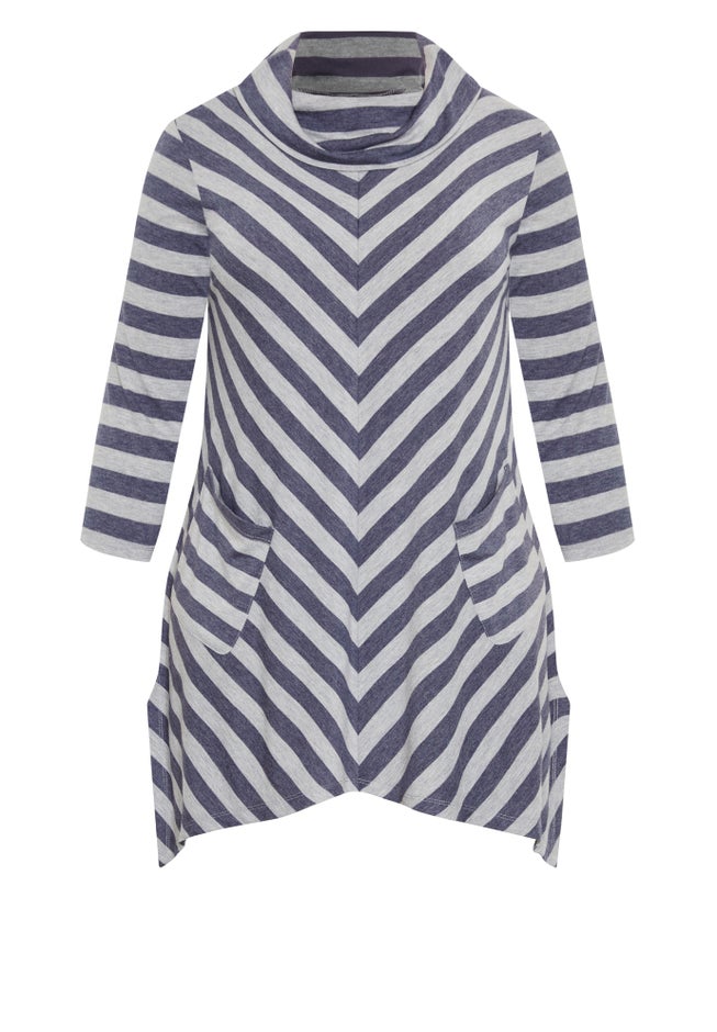 Emily Panel Stripe Tunic image number 3