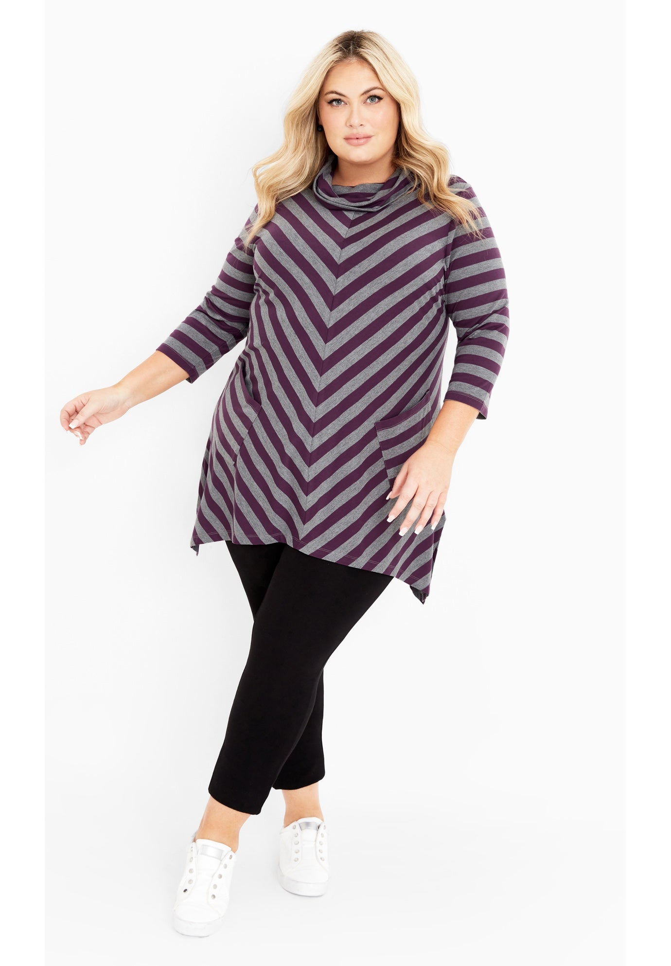 Emily Panel Stripe Tunic image number 4