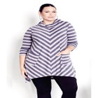Emily Panel Stripe Tunic image number null