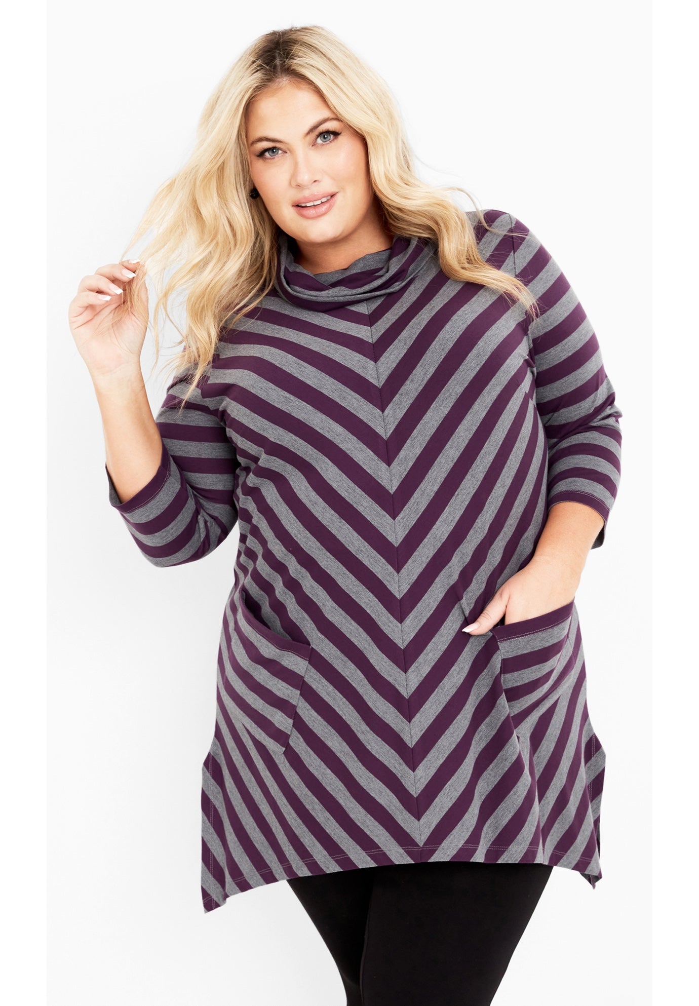 Emily Panel Stripe Tunic image number 0