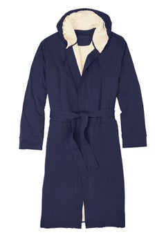 Sherpa-Lined Robe