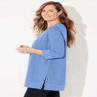 Cloud Knit V-Neck Top image number null