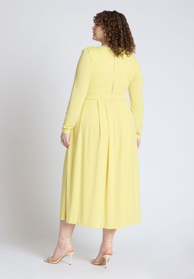 Eupalette Dress With Pleats image number 1