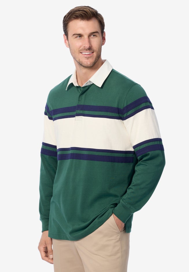 Long-Sleeve Rugby Polo image number 3