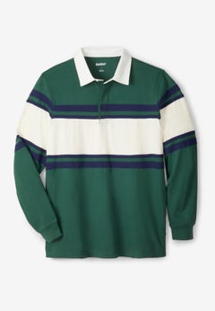 Long-Sleeve Rugby Polo