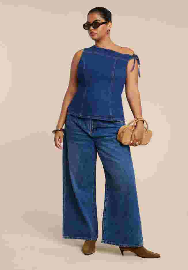Asym Denim Top image number 3