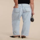 Sequin Front Jean image number null