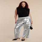 Sequin Front Jean image number null