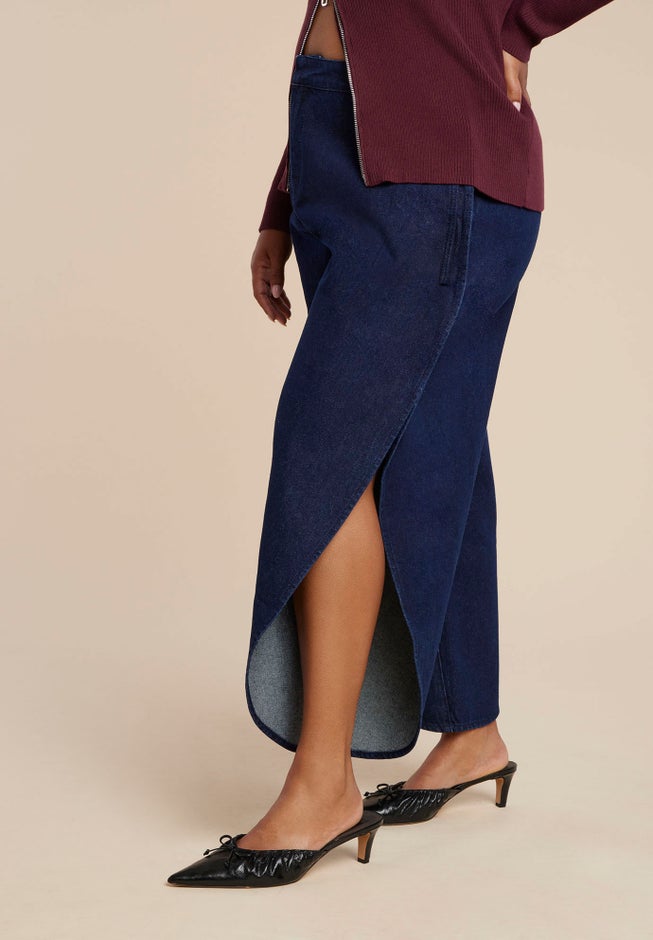 Petal Shape Open Side Jean image number 1