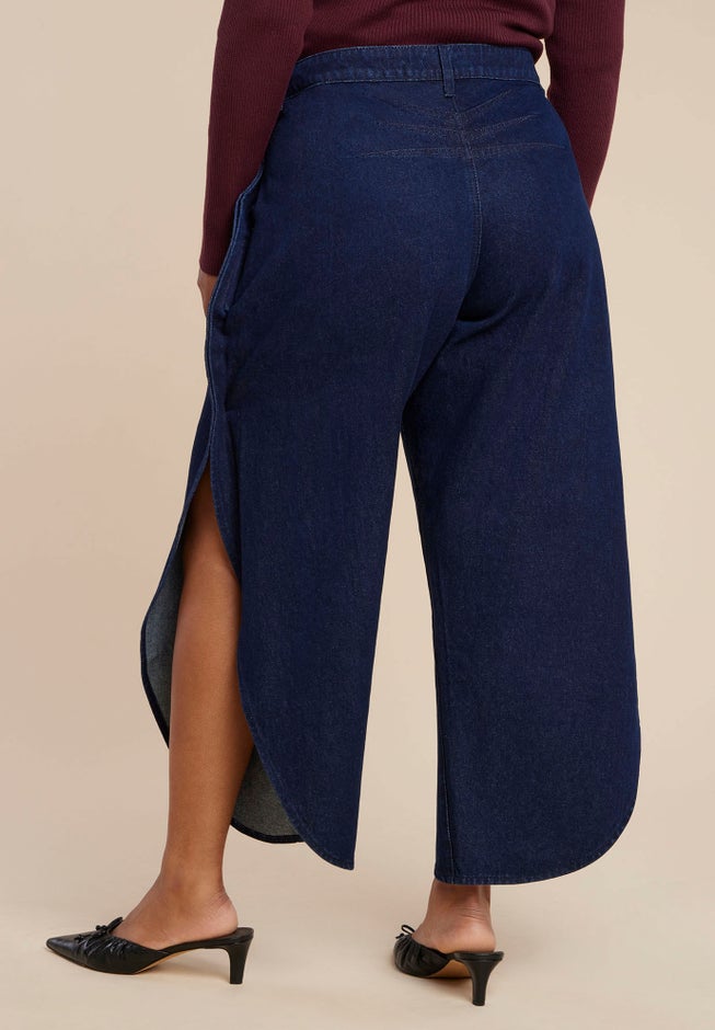 Petal Shape Open Side Jean image number 2