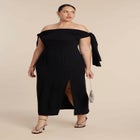 Tie Detail Column Dress image number null