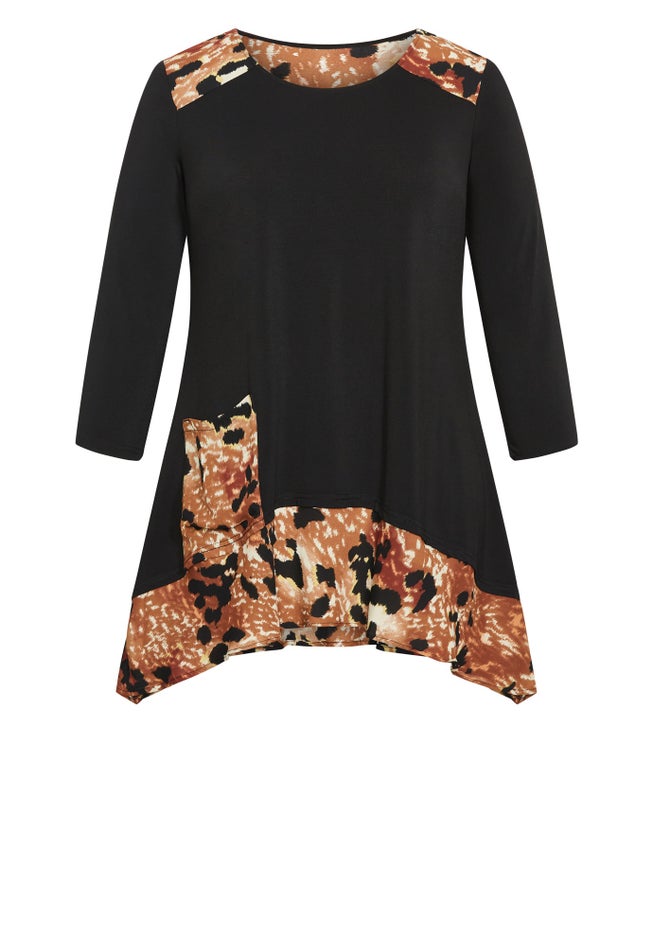 Shari Print Tunic image number 1