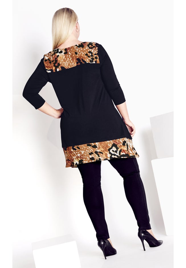 Shari Print Tunic image number 2
