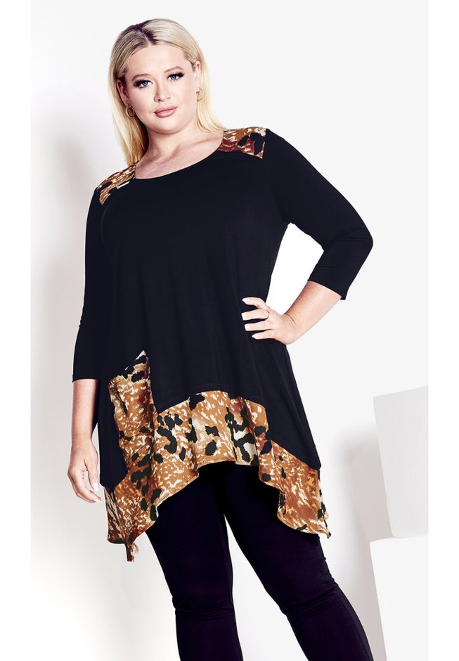 Shari Print Tunic image number 4