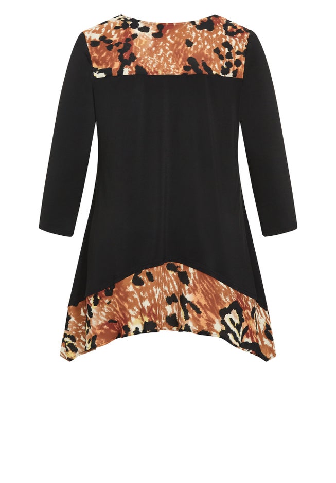 Shari Print Tunic image number 0